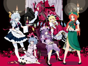 Картинка аниме touhou