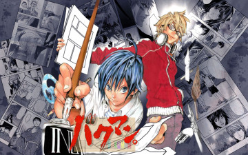 Картинка аниме bakuman