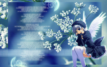 обоя аниме, suzuhira, hiro, artbook