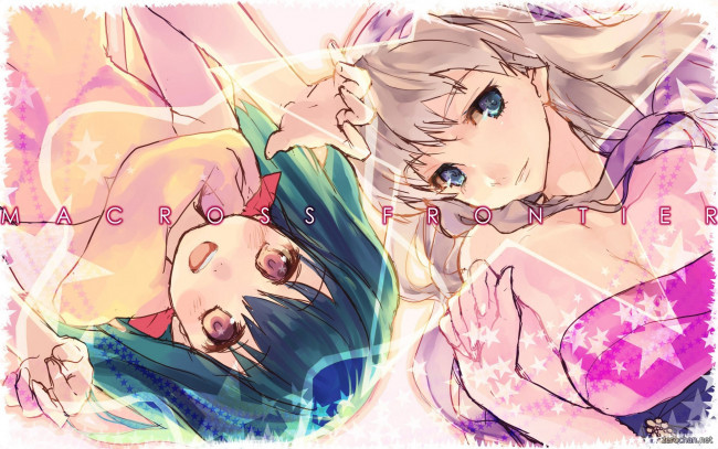 Обои картинки фото аниме, macross, frontier