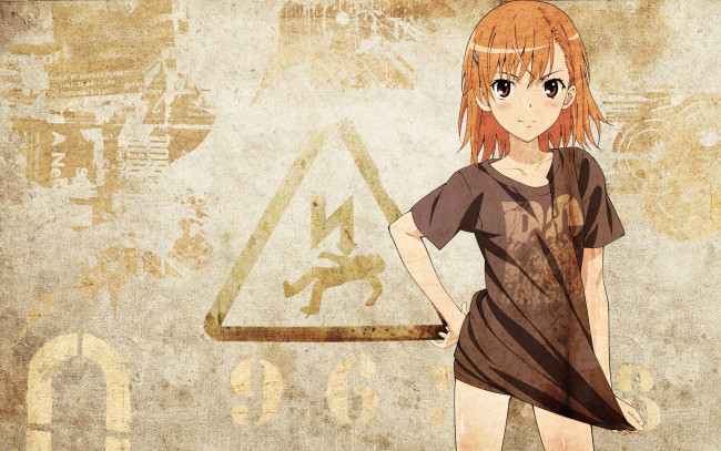 Обои картинки фото аниме, to, aru, kagaku, no, railgun