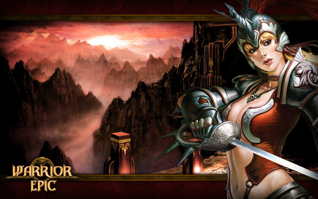 Обои картинки фото warrior, epic, видео, игры