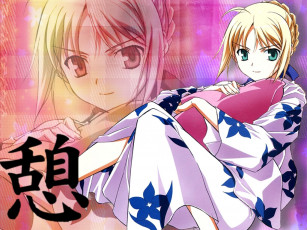 Картинка аниме fate stay night