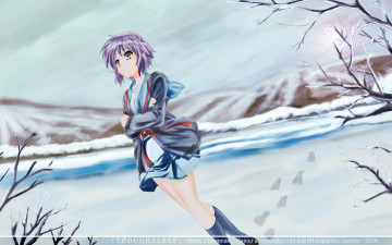 Картинка аниме the melancholy of haruhi suzumiya