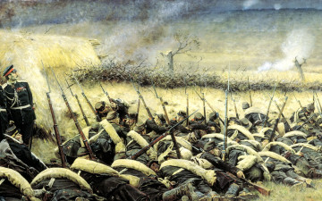 Картинка рисованные армия картина