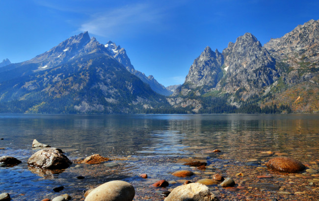 Обои картинки фото природа, реки, озера, горы, озеро