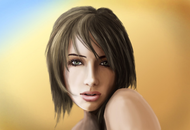 Обои картинки фото susan, coffey, рисованные, люди, девушка