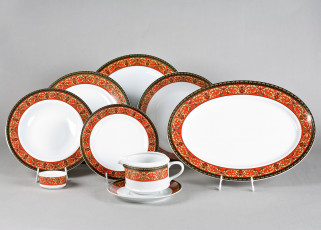 обоя разное, посуда, столовые, приборы, кухонная, утварь, фарфор, тарелки, сервиз