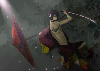 Картинка аниме gintama takasugi shinsuke