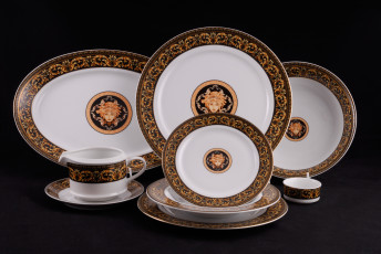 Картинка разное посуда столовые приборы кухонная утварь фарфор тарелки сервиз