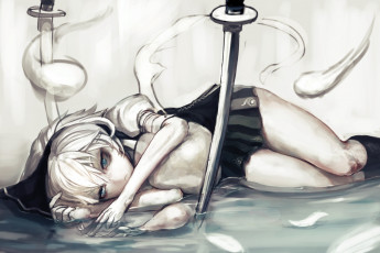 Картинка аниме touhou konpaku youmu