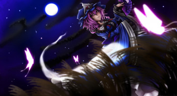 Картинка аниме touhou saigyouji yuyuko