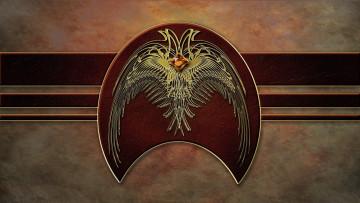 Картинка 3д графика abstract абстракции птица крылья стена