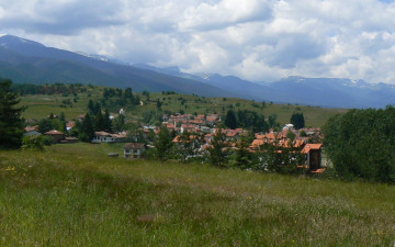 Картинка города пейзажи горы городок долины