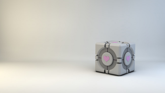 Обои картинки фото 3д, графика, другое, сердечко, куб