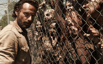 Картинка кино+фильмы the+walking+dead мертвецы зомби ограждение сериал