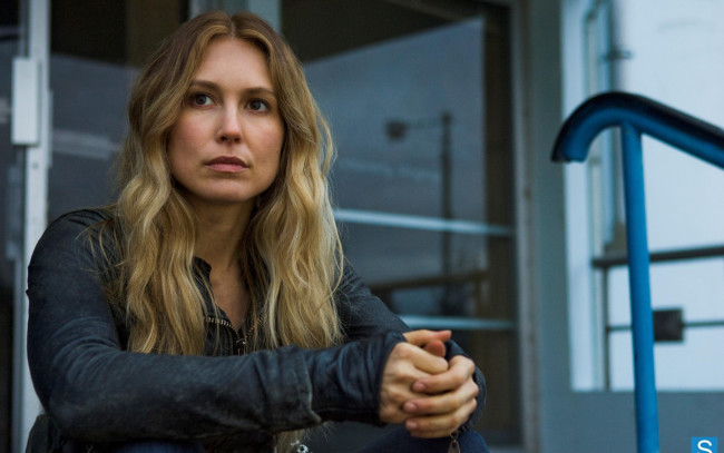 Обои картинки фото кино фильмы, falling skies, блондинка, куртка, сара, картер