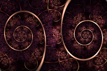 Картинка 3д+графика фракталы+ fractal цвета фон узор