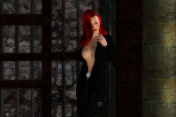 Картинка 3д+графика люди+ people девушка фон взгляд