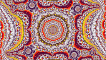 Картинка 3д+графика фракталы+ fractal цвета фон узор