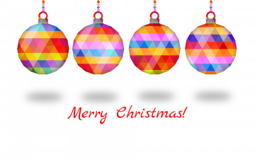 Картинка праздничные векторная+графика+ новый+год шары фон