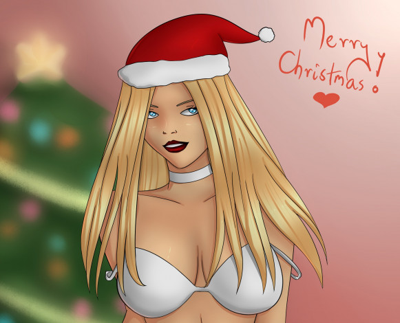 Обои картинки фото рисованное, люди, шапка, фон, взгляд, девушка