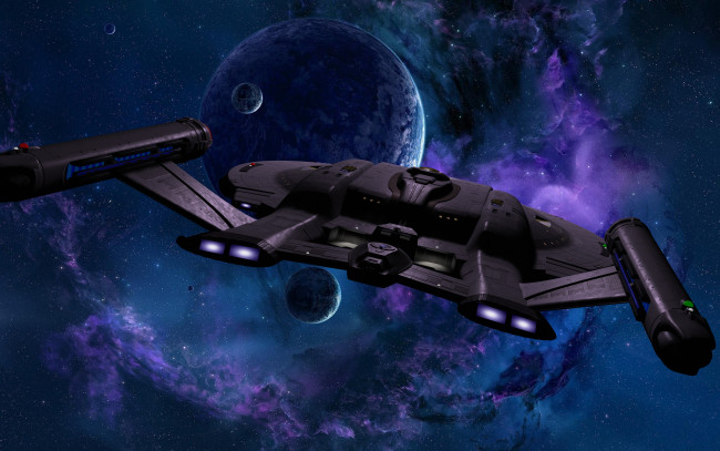 Обои картинки фото космос, арт, космический, корабль, вселенная, звезды