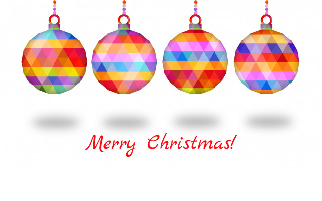 Обои картинки фото праздничные, векторная графика , новый год, шары, фон