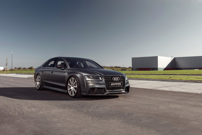 Обои картинки фото 2014 mtm s8 talladega , based on audi s8, автомобили, audi, talladega, тюнинг, серый
