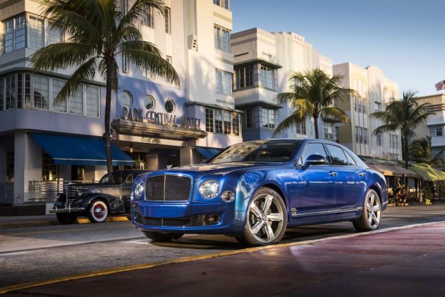 Обои картинки фото 2015 bentley mulsanne speed, автомобили, bentley, mulsanne, голубой, тюнинг, металлик