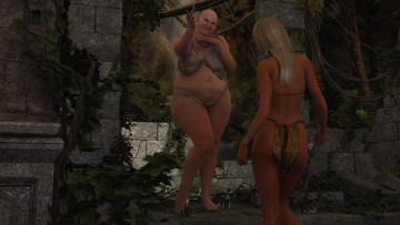 Картинка 3д+графика фантазия+ fantasy фон взгляд девушки