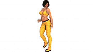 Картинка 3д+графика люди+ people фон взгляд девушка