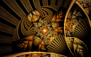 Картинка 3д+графика фракталы+ fractal узор цвета фон