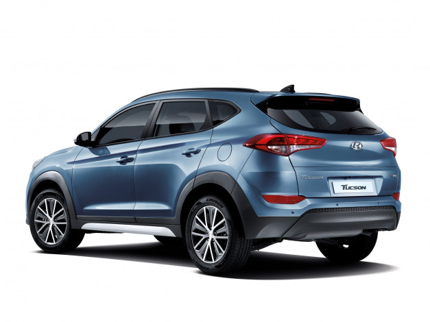 Обои картинки фото автомобили, hyundai, tucson, 2015г, kr-spec