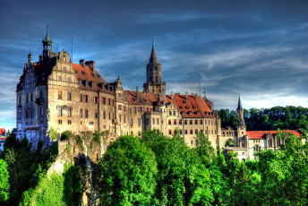 Картинка schloss+sigmaringen города замки+германии schloss sigmaringen