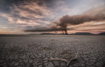 Картинка природа пустыни небо пустыня вечер