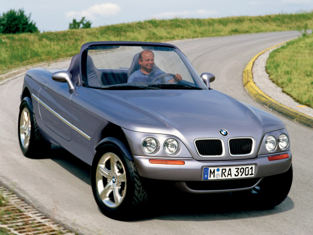 Обои картинки фото bmw z18 concept 1995, автомобили, bmw, 1995, concept, z18