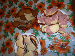 Картинка еда бутерброды +гамбургеры +канапе колбаса хлеб сыр вафли печенье