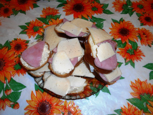 Картинка еда бутерброды +гамбургеры +канапе колбаса хлеб сыр