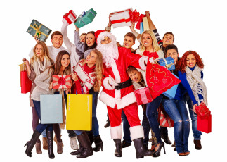 Картинка праздничные дед+мороз +санта+клаус дед мороз