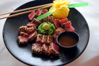 Картинка еда рыбные+блюда +с+морепродуктами тунец