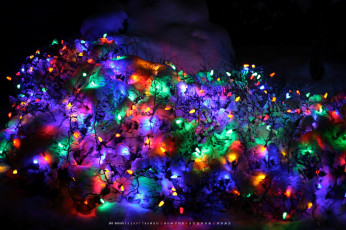 Картинка календари праздники +салюты гирлянда снег