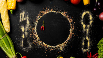 Картинка еда разное овощи специи