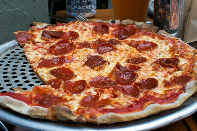 Обои картинки фото еда, пицца