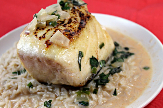 Обои картинки фото еда, рыбные блюда,  с морепродуктами, палтус