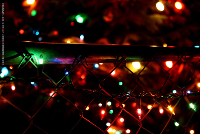 Обои картинки фото календари, праздники,  салюты, гирлянда