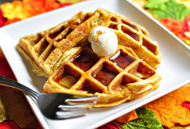 Обои картинки фото еда, блины,  оладьи, вафли