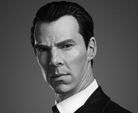 Картинка рисованное кино шерлок