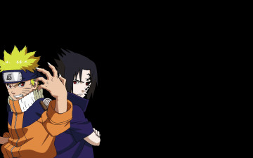 Картинка аниме naruto учиха узумаки саске наруто