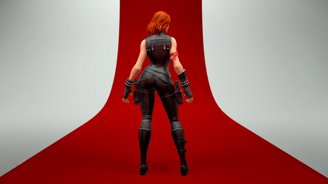 Обои картинки фото 3д графика, люди , people, девушка, униформа, фон